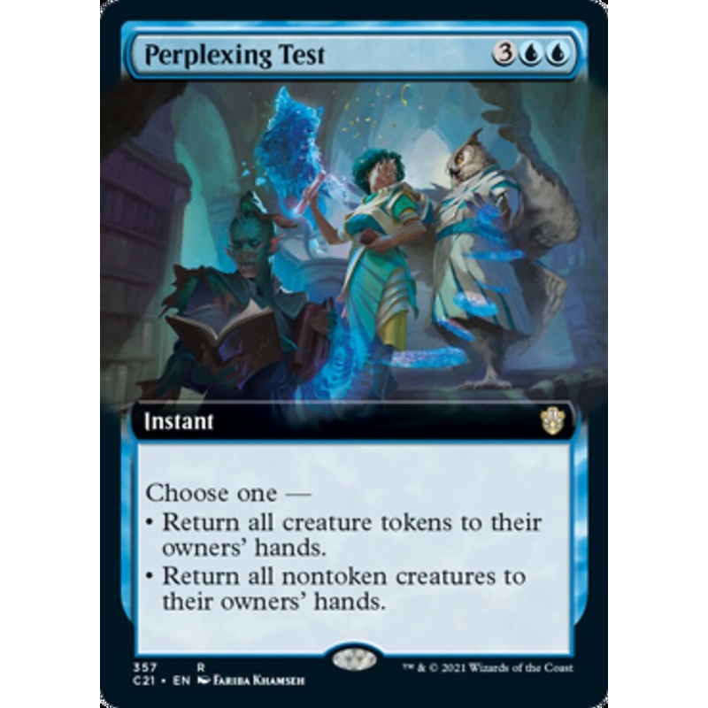 Perplexing Test (Extended Art) [Commander 2021]