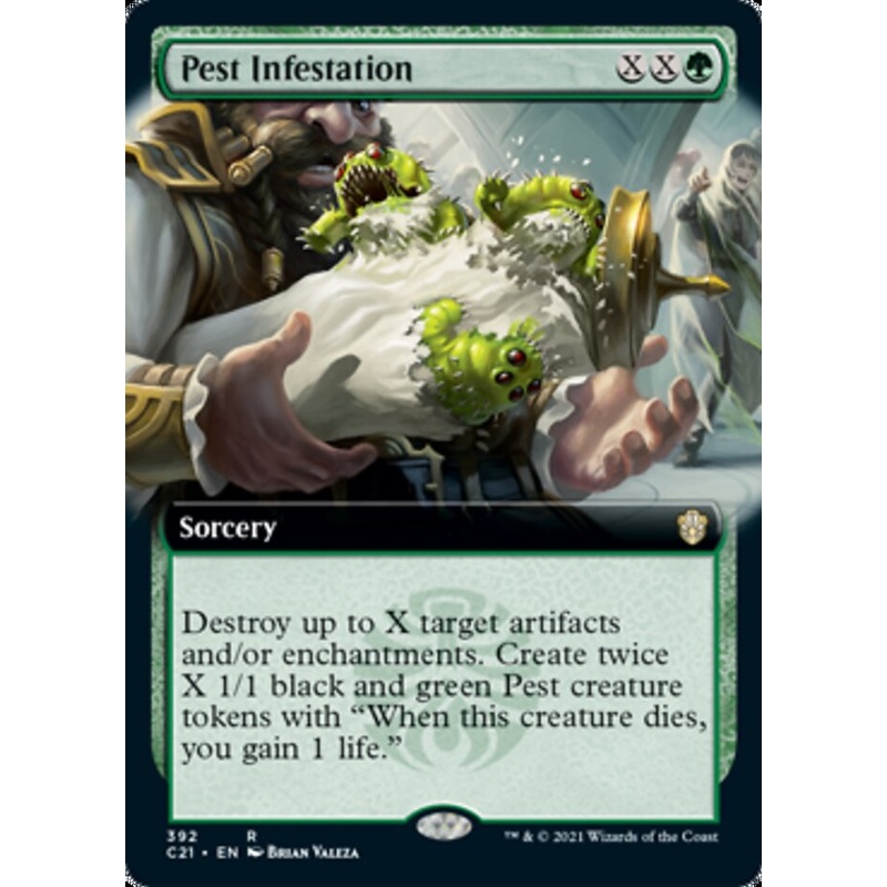 Pest Infestation (Extended Art) [Commander 2021]