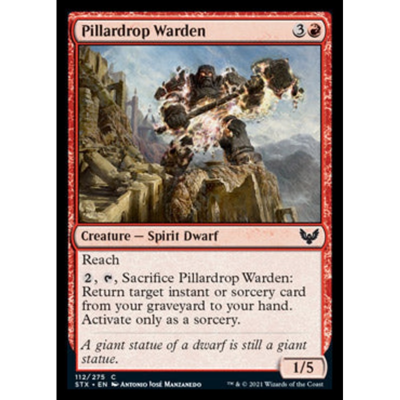 Pillardrop Warden [Strixhaven: School of Mages]
