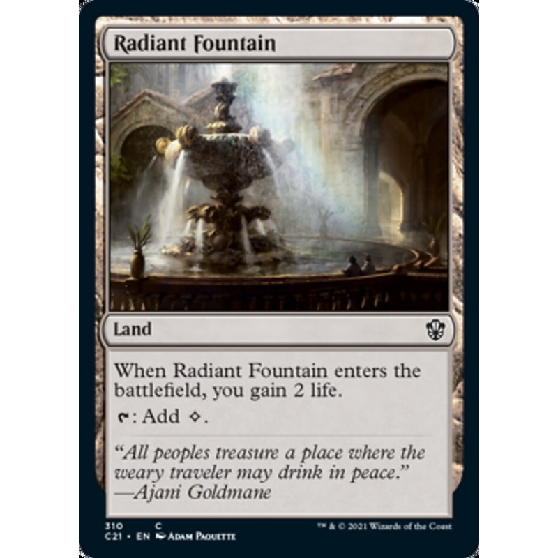 Radiant Fountain [Commander 2021]