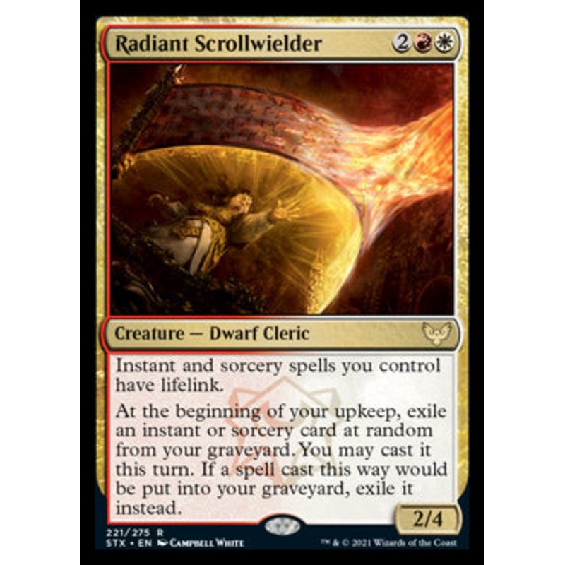 Radiant Scrollwielder [Strixhaven: School of Mages]