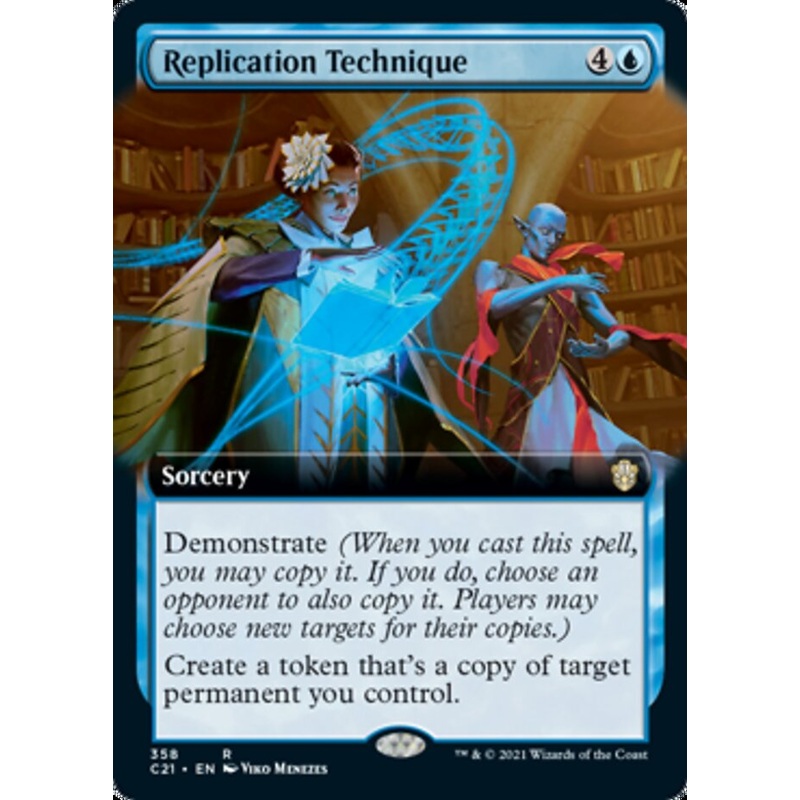 Replication Technique (Extended Art) [Commander 2021]