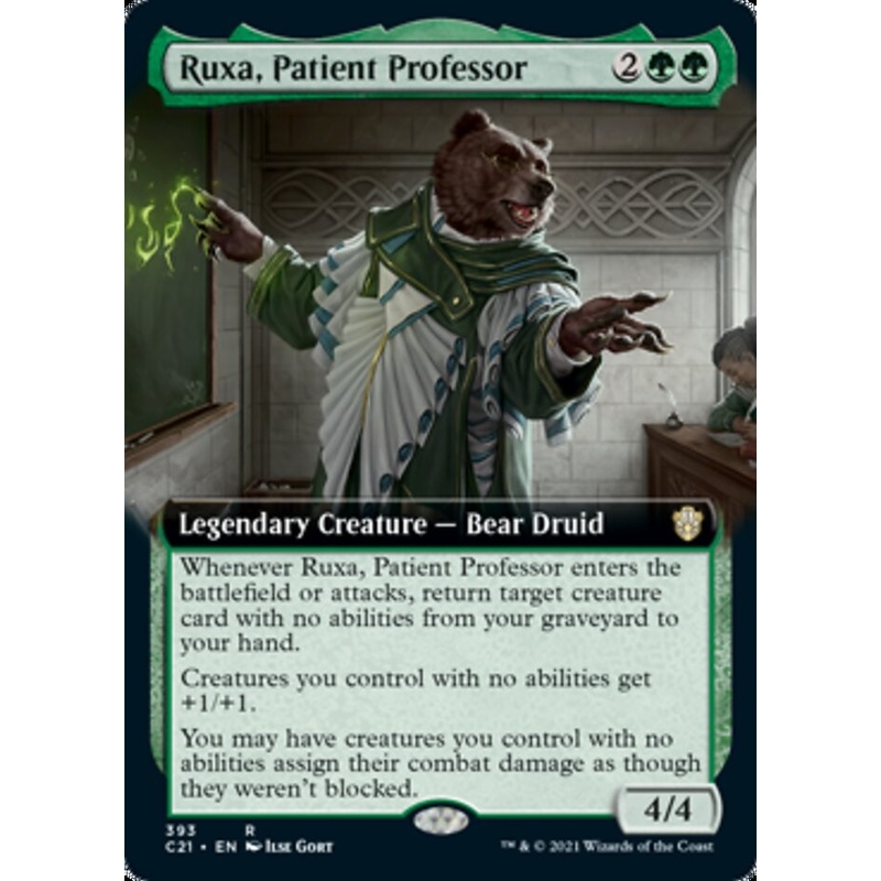 Ruxa, Patient Professor (Extended Art) [Commander 2021]