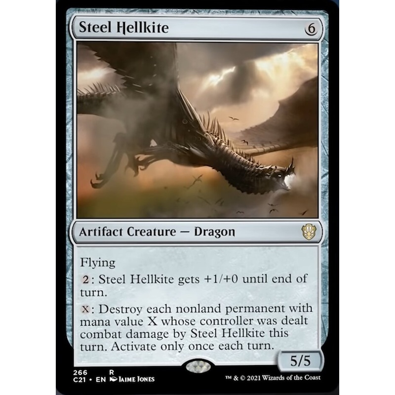 Steel Hellkite [Commander 2021]