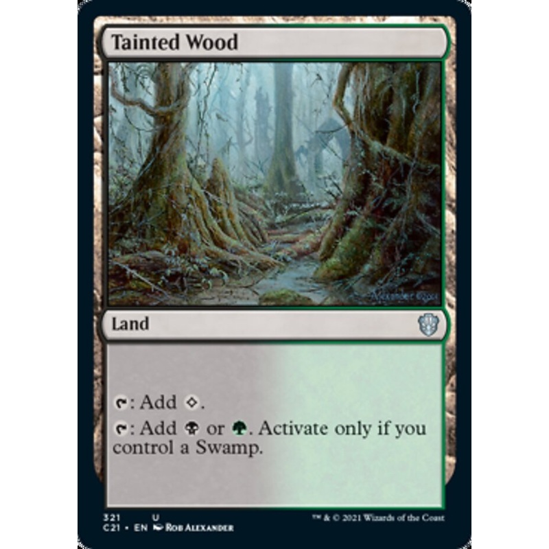 Tainted Wood [Commander 2021]