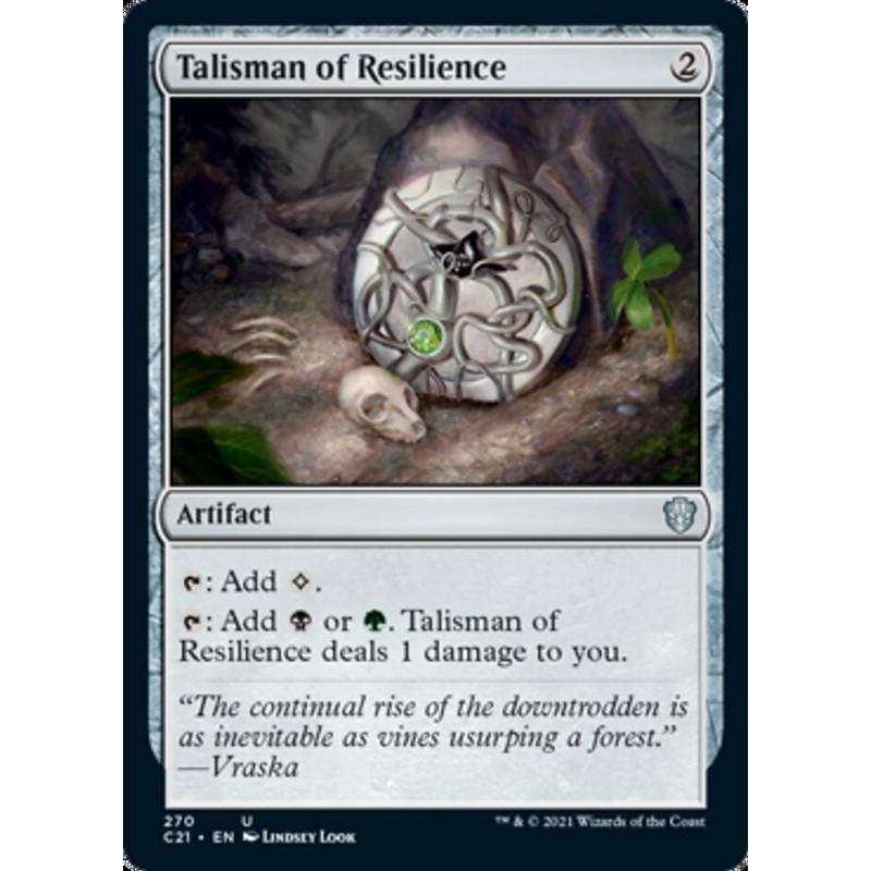 Talisman of Resilience [Commander 2021]