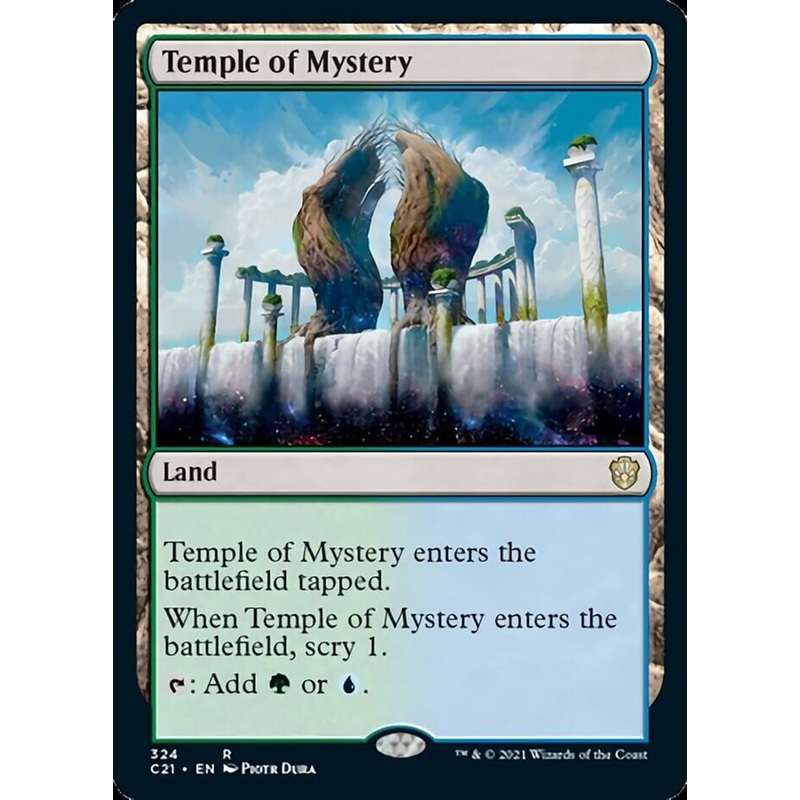 Temple of Mystery [Commander 2021]