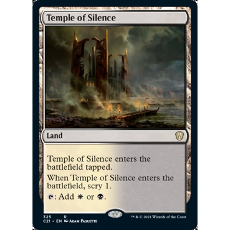 Temple of Silence [Commander 2021]