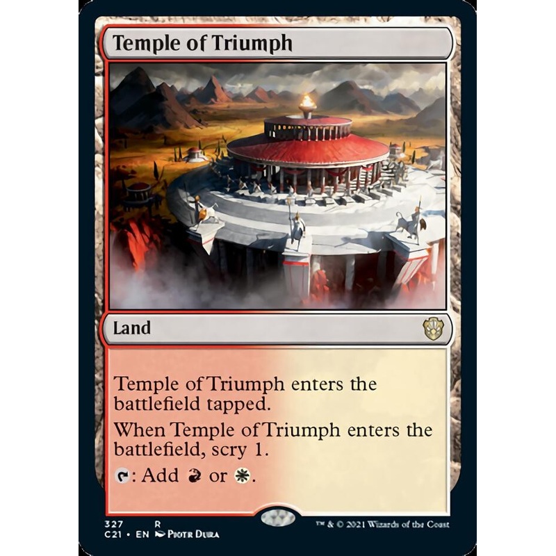 Temple of Triumph [Commander 2021]