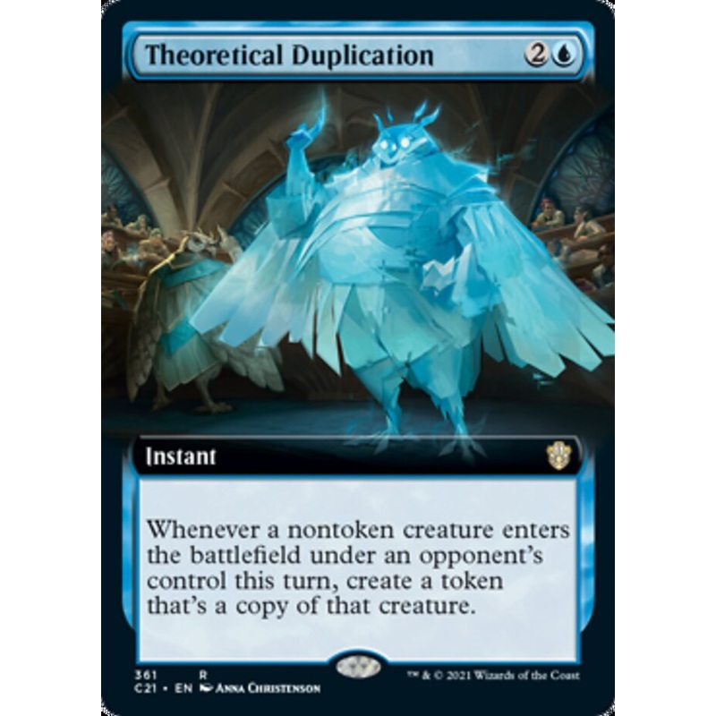 Theoretical Duplication (Extended Art) [Commander 2021]
