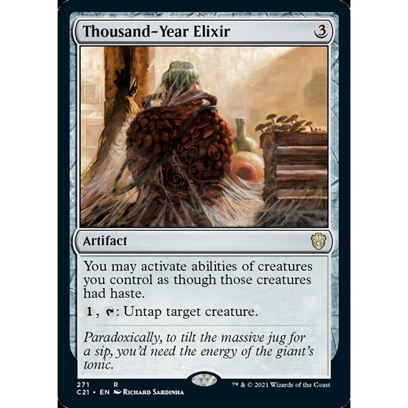 Thousand-Year Elixir [Commander 2021]