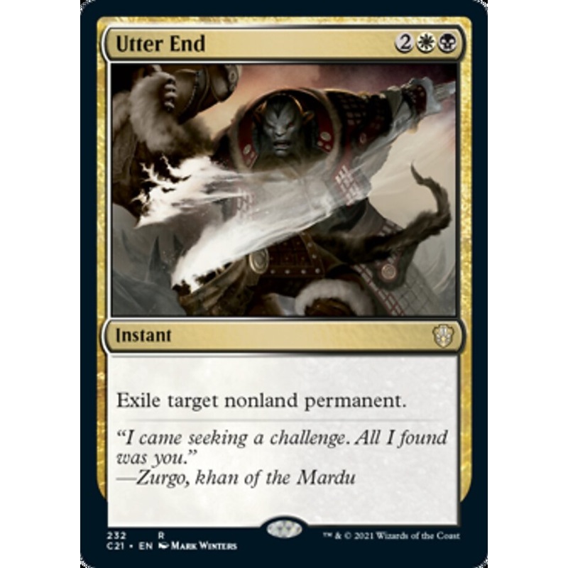 Utter End [Commander 2021]