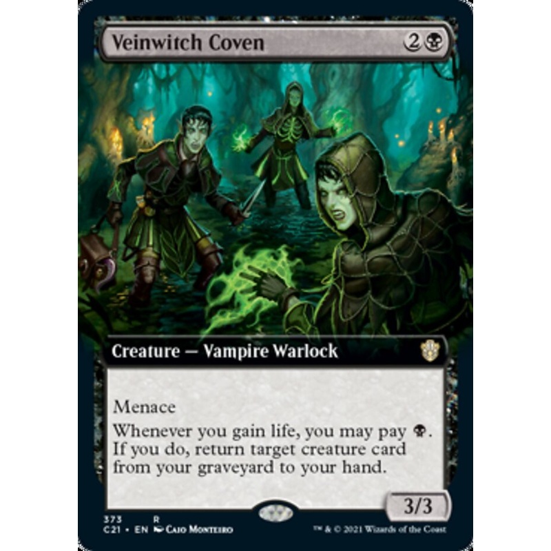 Veinwitch Coven (Extended Art) [Commander 2021]