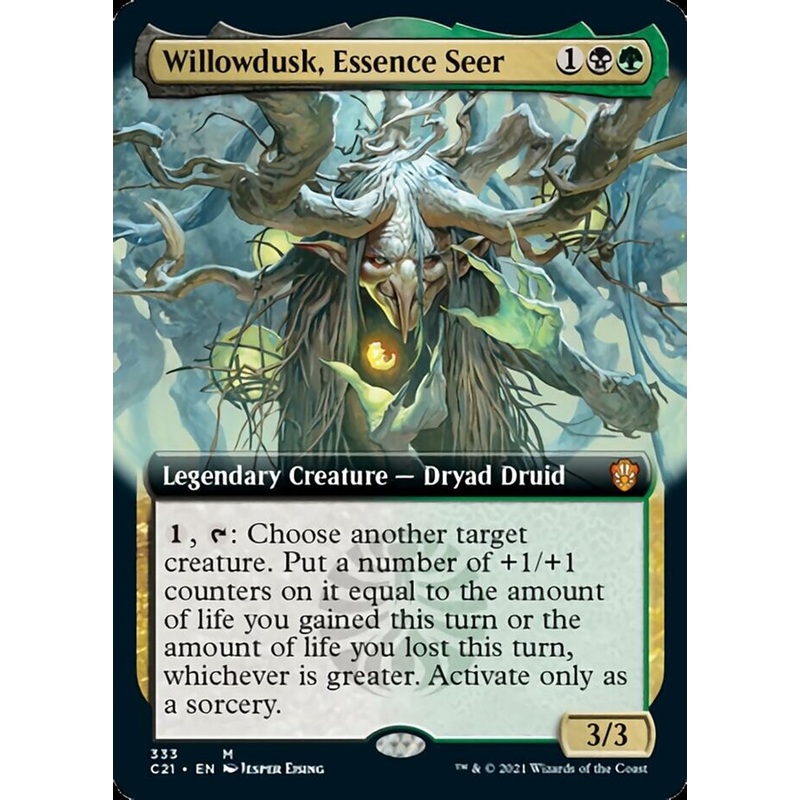 Willowdusk, Essence Seer (Extended Art) [Commander 2021]
