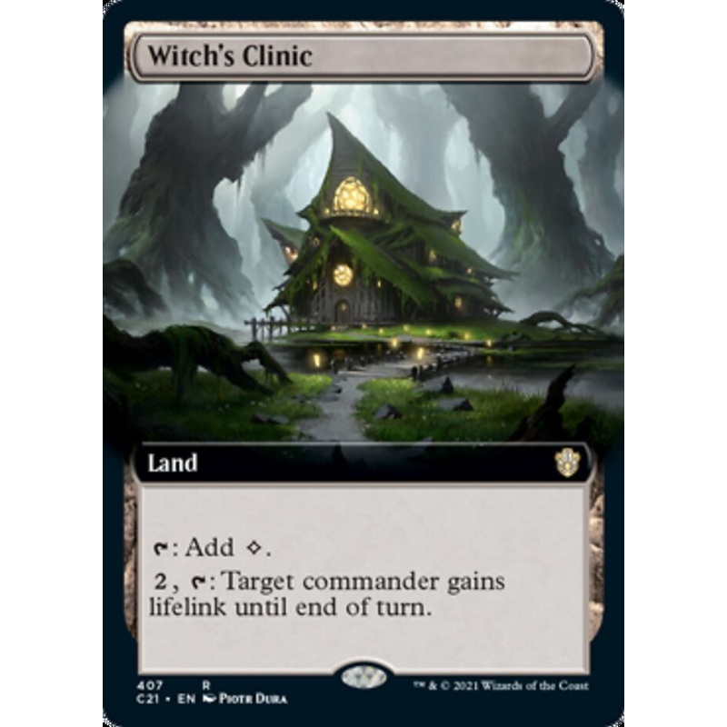 Witch's Clinic (Extended Art) [Commander 2021]