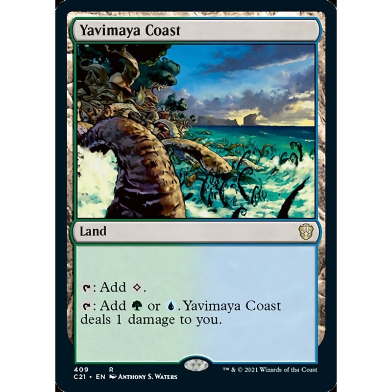 Yavimaya Coast [Commander 2021]