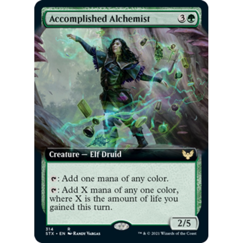 Accomplished Alchemist (Extended Art) [Strixhaven: School of Mages]