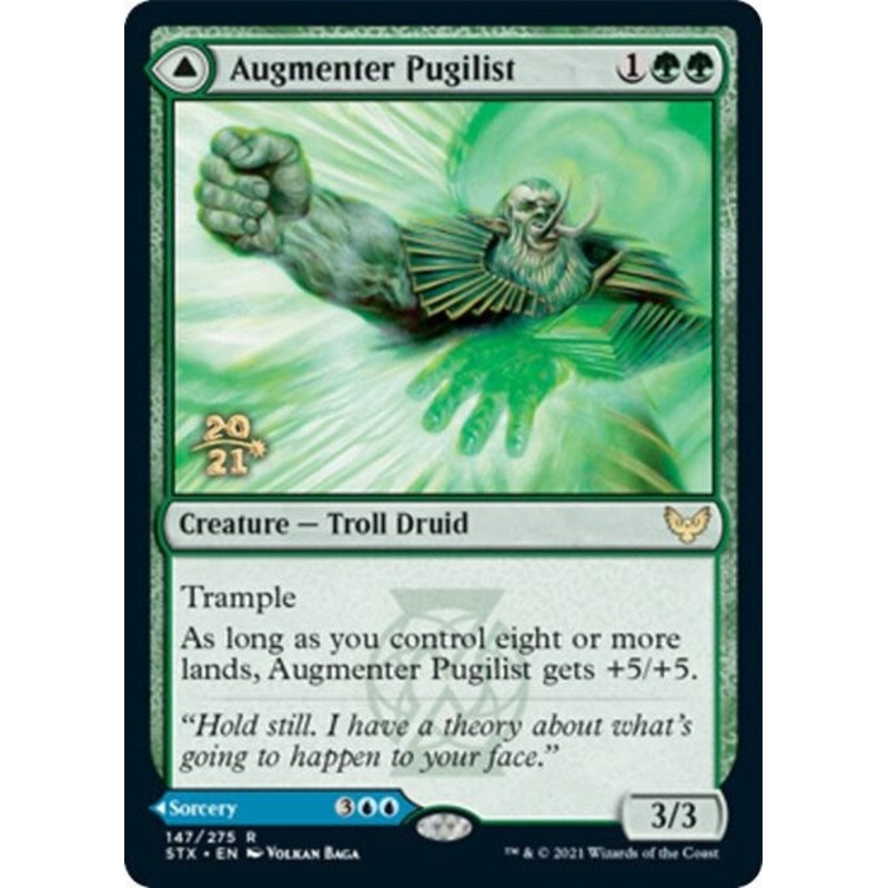Augmenter Pugilist // Echoing Equation [Strixhaven: School of Mages Prerelease Promos]