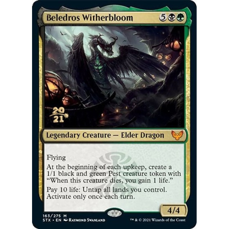 Beledros Witherbloom [Strixhaven: School of Mages Prerelease Promos]