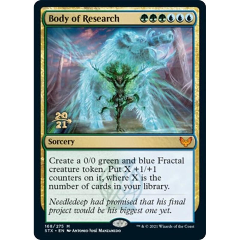 Body of Research [Strixhaven: School of Mages Prerelease Promos]