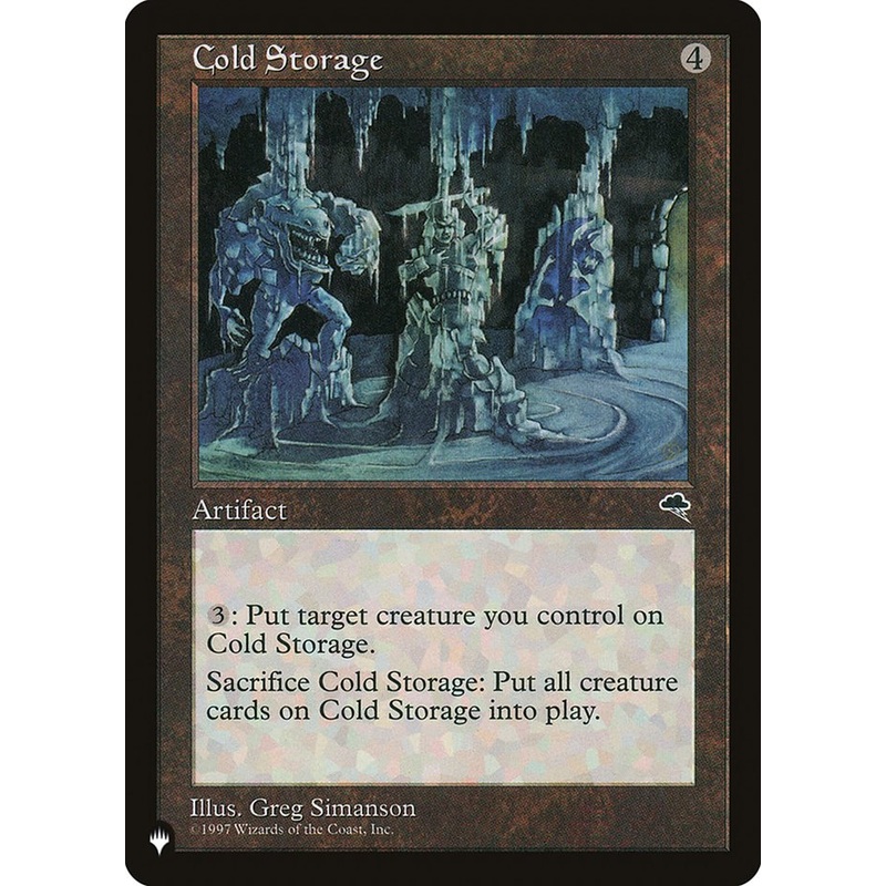 Cold Storage [The List]