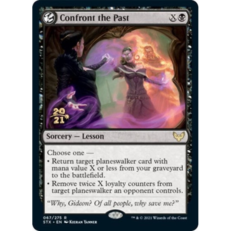 Confront the Past [Strixhaven: School of Mages Prerelease Promos]