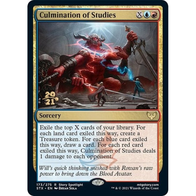 Culmination of Studies [Strixhaven: School of Mages Prerelease Promos]