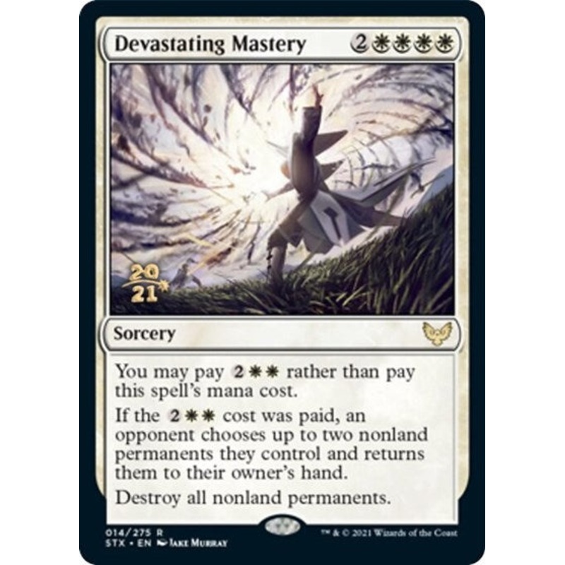 Devastating Mastery [Strixhaven: School of Mages Prerelease Promos]