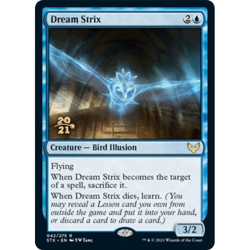 Dream Strix [Strixhaven: School of Mages Prerelease Promos]