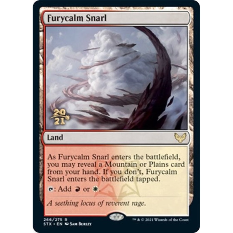 Furycalm Snarl [Strixhaven: School of Mages Prerelease Promos]