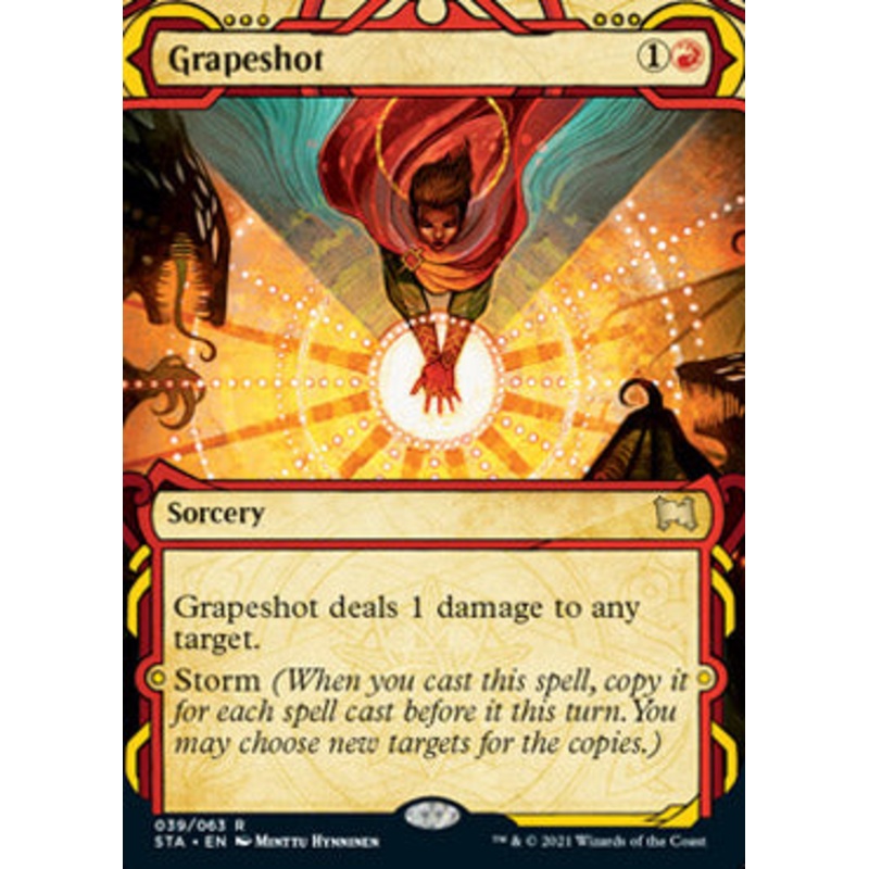 Grapeshot (Foil Etched) [Strixhaven: School of Mages Mystical Archive]