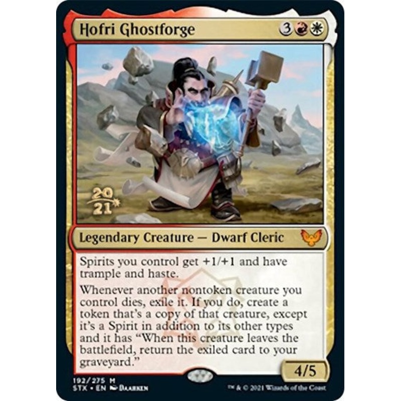 Hofri Ghostforge [Strixhaven: School of Mages Prerelease Promos]