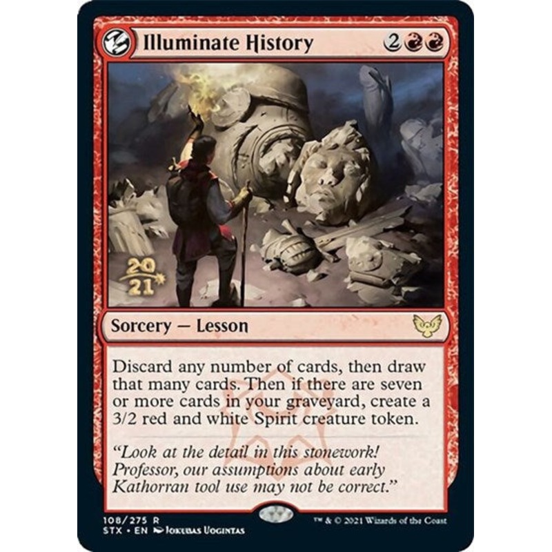 Illuminate History [Strixhaven: School of Mages Prerelease Promos]
