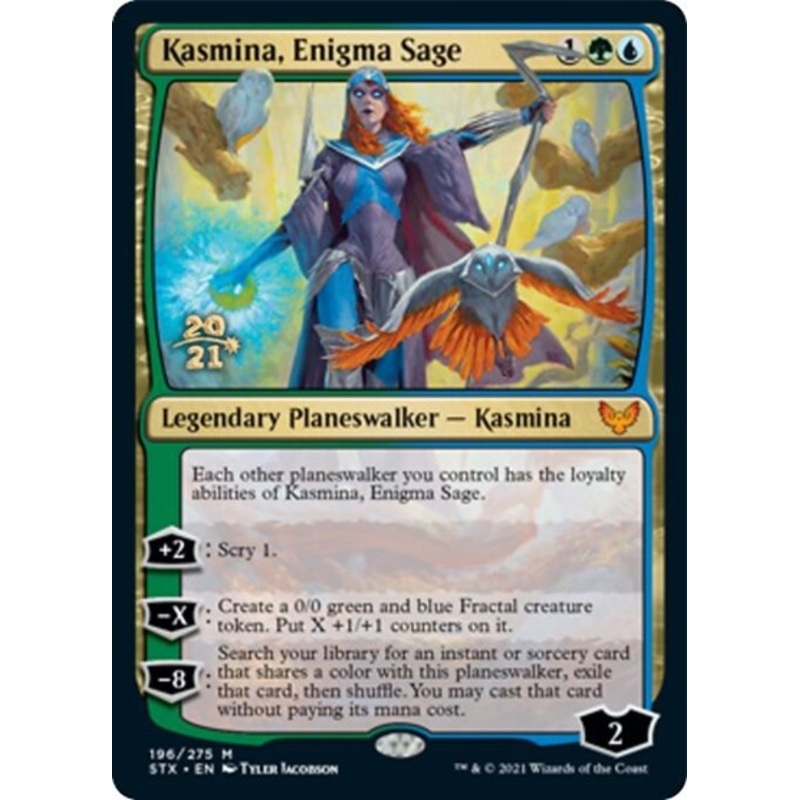 Kasmina, Enigma Sage [Strixhaven: School of Mages Prerelease Promos]