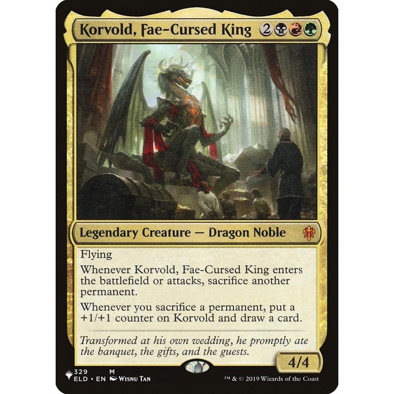 Korvold, Fae-Cursed King [The List]