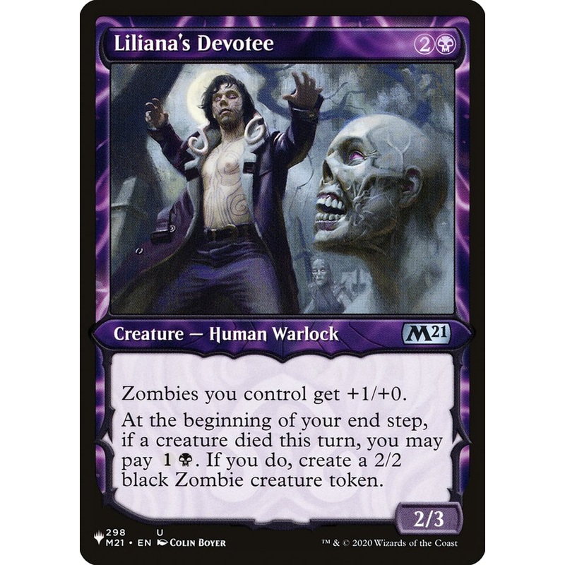 Liliana's Devotee (Showcase) [The List]
