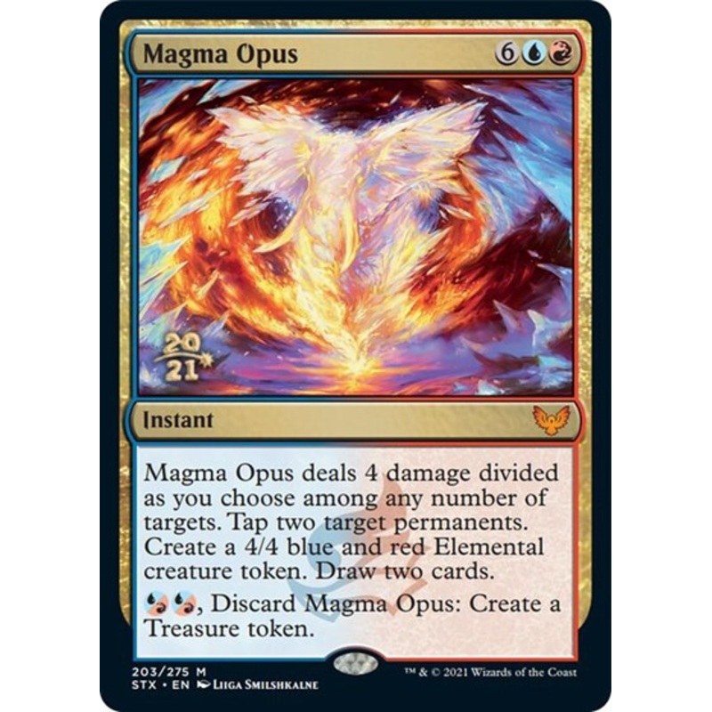 Magma Opus [Strixhaven: School of Mages Prerelease Promos]