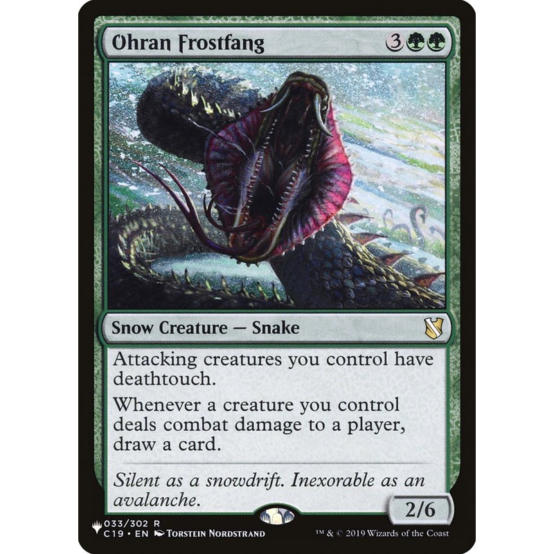Ohran Frostfang [The List]