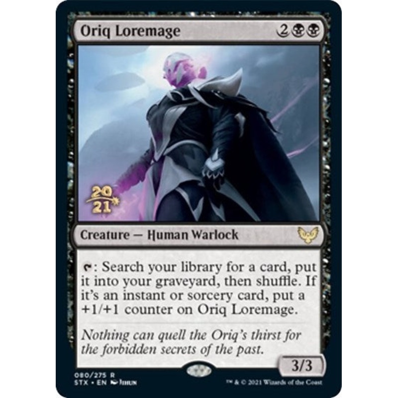 Oriq Loremage [Strixhaven: School of Mages Prerelease Promos]