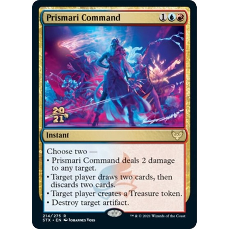 Prismari Command [Strixhaven: School of Mages Prerelease Promos]