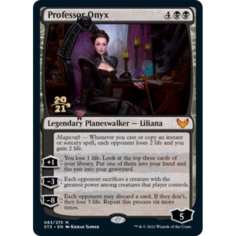 Professor Onyx [Strixhaven: School of Mages Prerelease Promos]