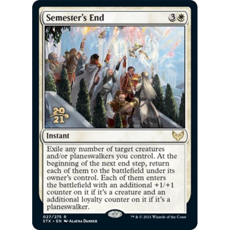 Semester's End [Strixhaven: School of Mages Prerelease Promos]