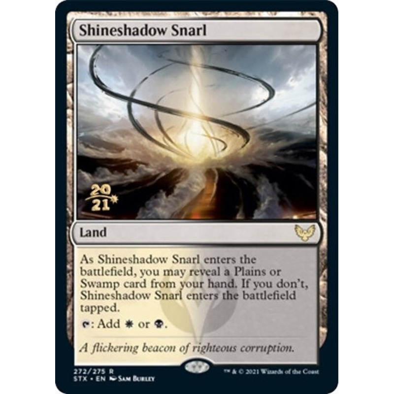 Shineshadow Snarl [Strixhaven: School of Mages Prerelease Promos]
