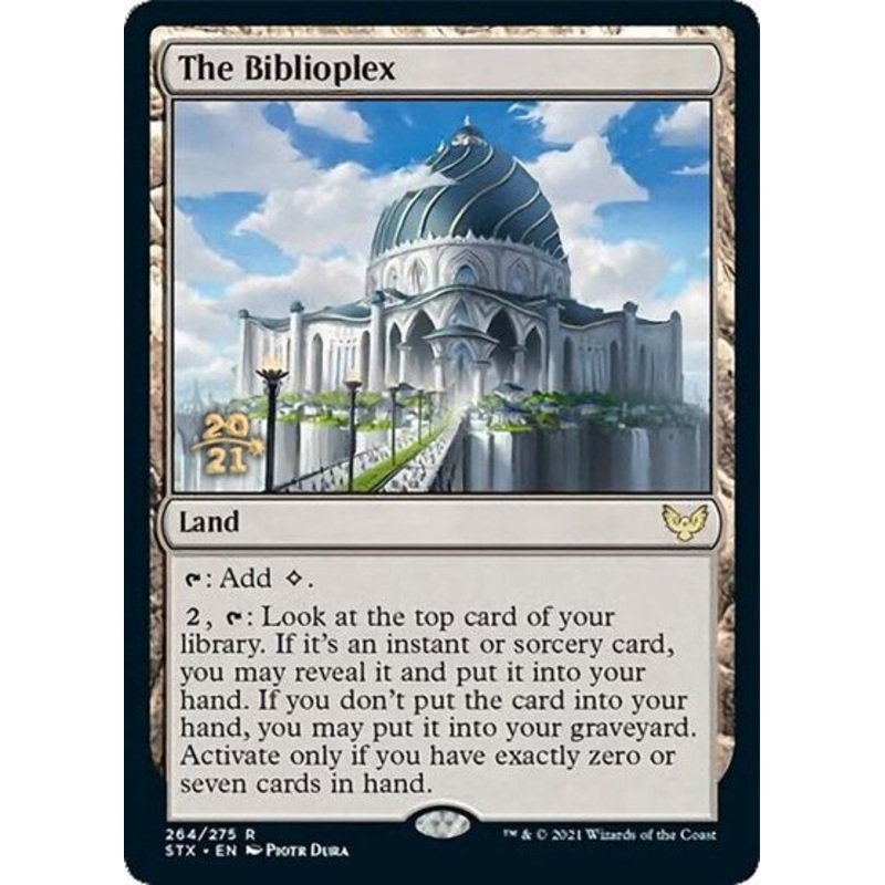 The Biblioplex [Strixhaven: School of Mages Prerelease Promos]
