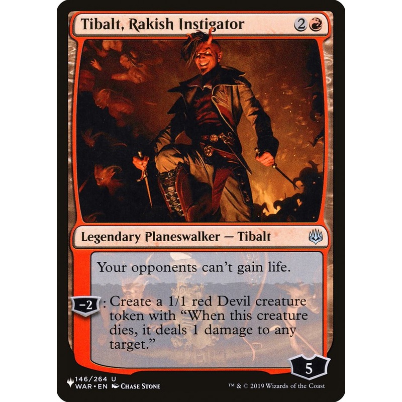 Tibalt, Rakish Instigator [The List]