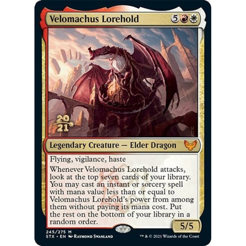 Velomachus Lorehold [Strixhaven: School of Mages Prerelease Promos]