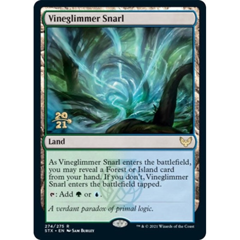 Vineglimmer Snarl [Strixhaven: School of Mages Prerelease Promos]
