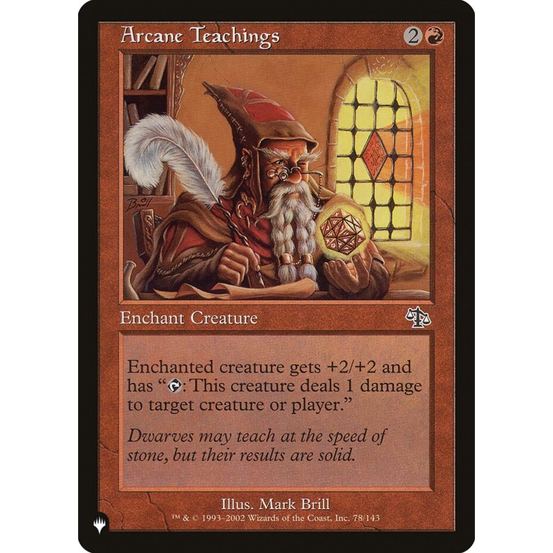 Arcane Teachings [The List]