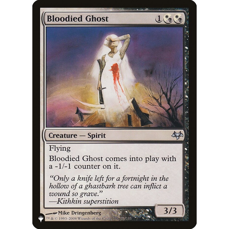 Bloodied Ghost [The List]