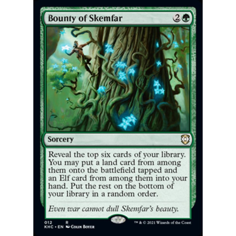 Bounty of Skemfar [Kaldheim Commander]
